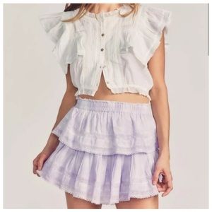 Purple Loveshack Fancy Skirt New with Tags